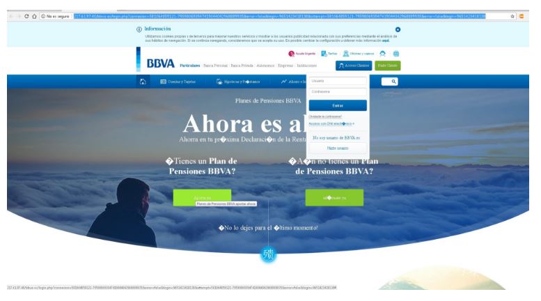 Phishing BBVA